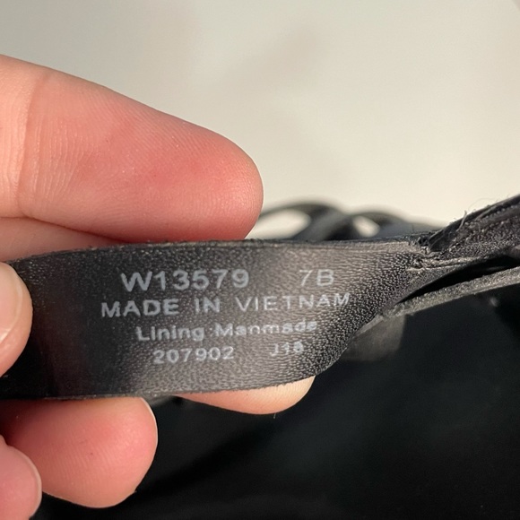 Cole Haan Black Fiona Grand 360 Leather Strappy Sandals - Picture 7 of 7